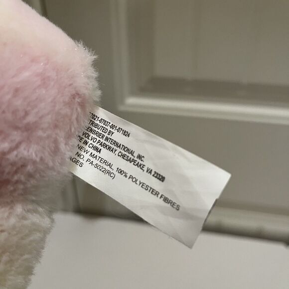 Fuzzy Friends Pink Tie Dye Plush Baby Unicorn 6" Stuffed Animal Toy - Picture 8 of 8